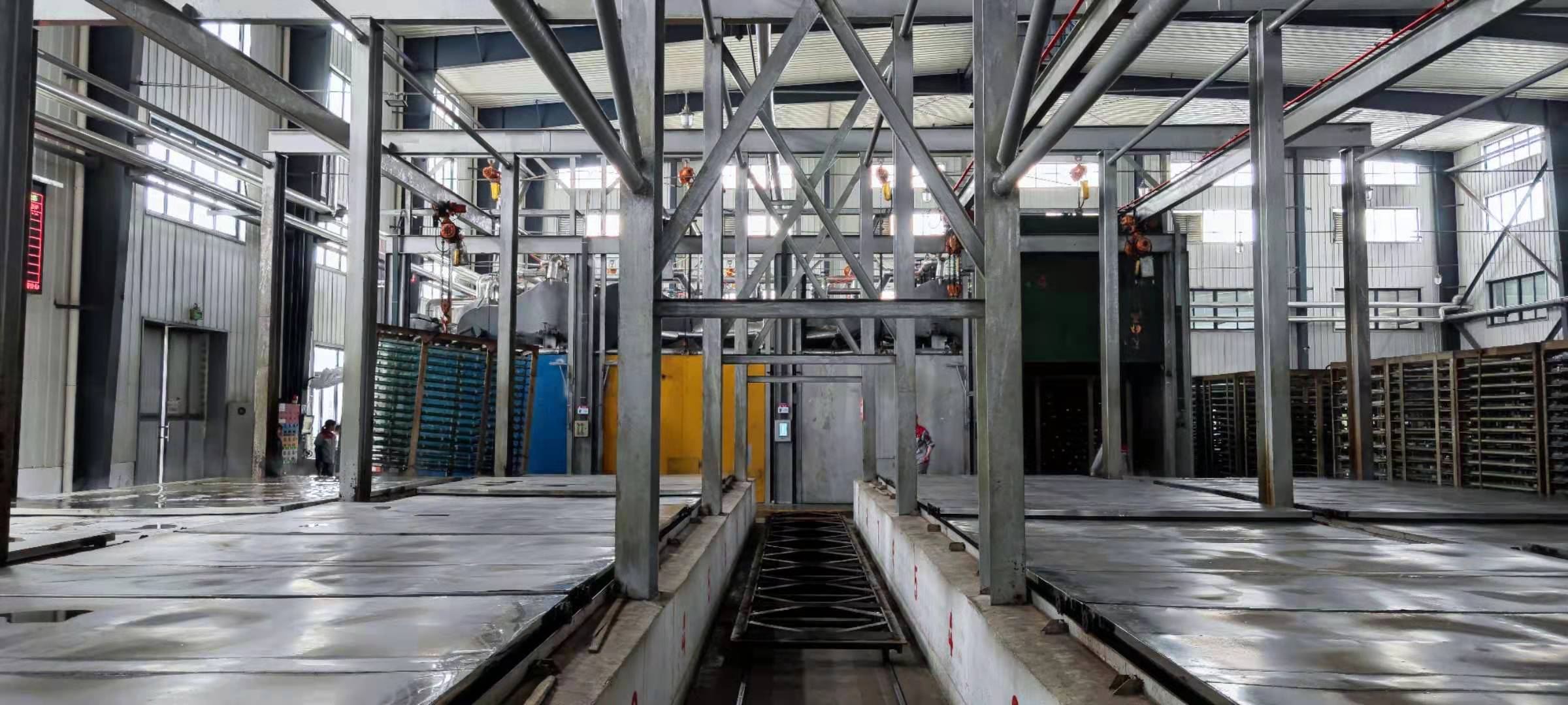 production of cast acrylic